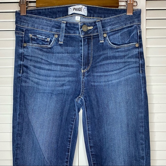 PAIGE Skyline Ankle Peg Skinny Jeans size 27 - Picture 3 of 8